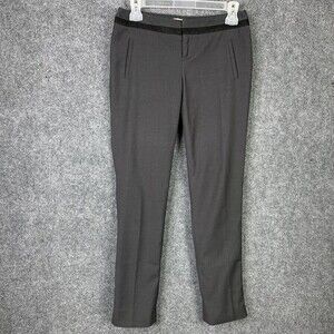 Banana Republic Outlet Gray Dress Pants Women Size 0 Taper Career